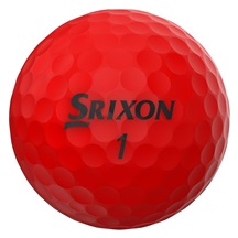 Srixon Soft Feel Brite Golfbälle, rot