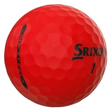 Srixon Soft Feel Brite Golfbälle, rot