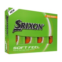 Srixon Soft Feel Brite Golfbälle, orange
