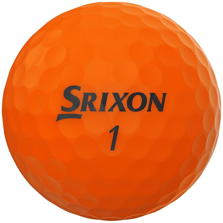 Srixon Soft Feel Brite Golfbälle, orange