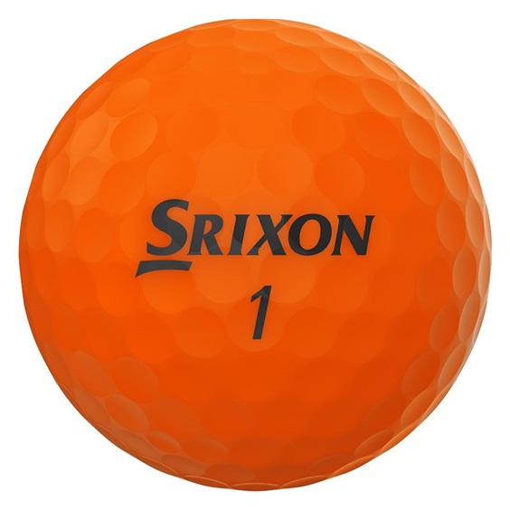 Srixon Soft Feel Brite Golfbälle, orange