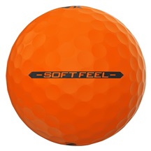 Srixon Soft Feel Brite Golfbälle, orange