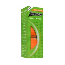 Srixon Soft Feel Brite Golfbälle, orange