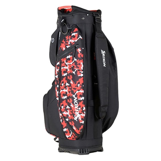 Srixon Premium Cartbag, black/red camo