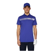 J.Lindeberg Klas Herren Poloshirt, clematis blue