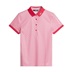 J.Lindeberg Tour Tech Print Damen Poloshirt, tour geo pink