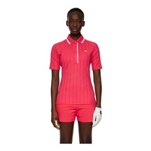 J.Lindeberg Mandy Damen Poloshirt, rosa