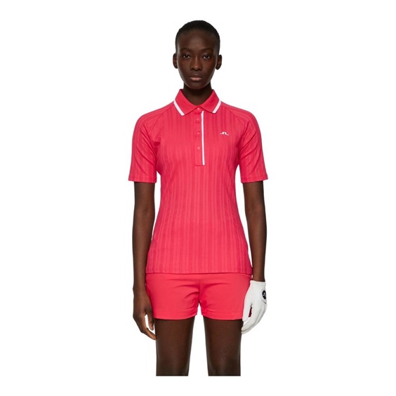 J.Lindeberg Mandy Damen Poloshirt, rosa
