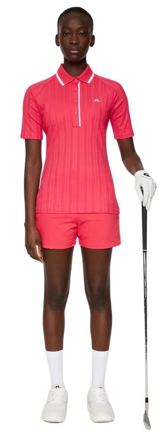J.Lindeberg Mandy Damen Poloshirt, rosa