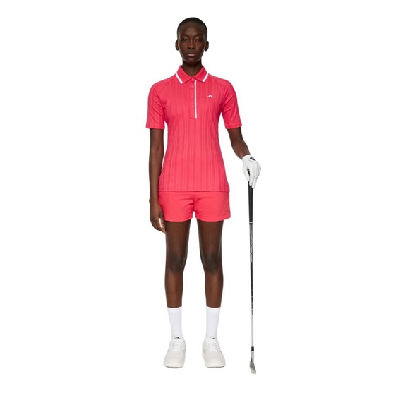 J.Lindeberg Mandy Damen Poloshirt, rosa