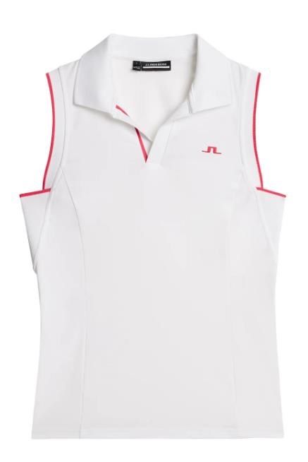 J.Lindeberg Viola Damen Poloshirt, weiss