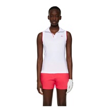 J.Lindeberg Viola Damen Poloshirt, weiss