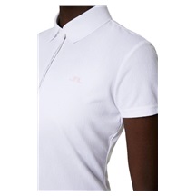 J.Lindeberg Karlie Damen Poloshirt, weiss