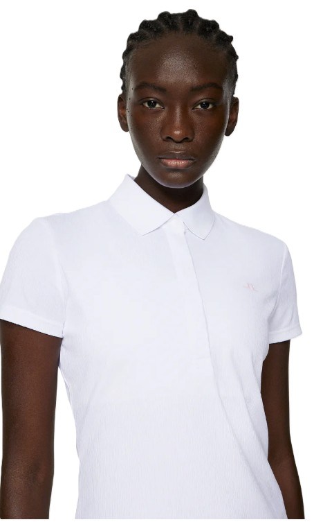 J.Lindeberg Karlie Damen Poloshirt, weiss
