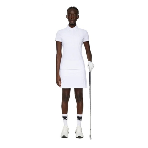 J.Lindeberg Karlie Damen Poloshirt, weiss