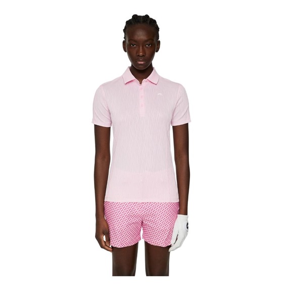 J.Lindeberg Izara Damen Poloshirt, rosa