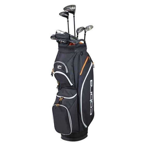 Cobra Fly XL Black Gold Herren Golfset, Graphit + Cartbag