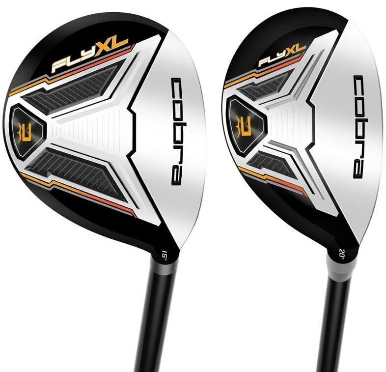 Cobra Fly XL Black Gold Herren Golfset, Graphit + Cartbag