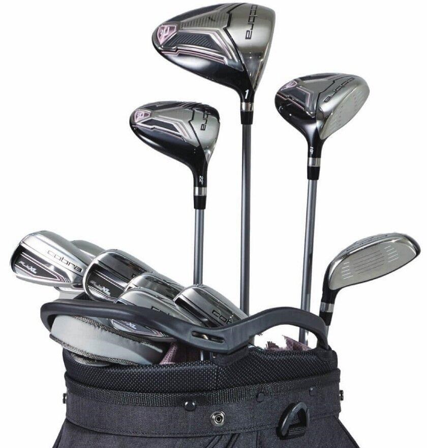 Cobra Fly XL Black Pink Damen Golfset
