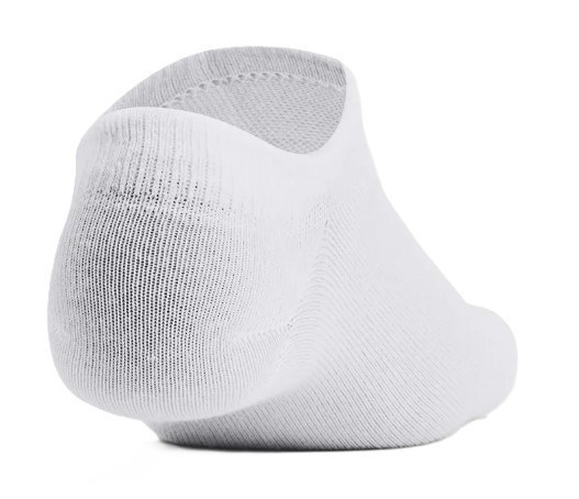 Under Armour Essential No Show Unisex Socken, 6Paar, weiss