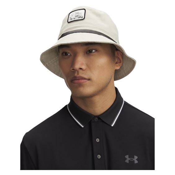 Under Armour Unisex Driver Bucket Hut, khaki base/black