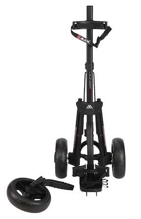 Big Max Junior 3W manueller Trolley, Phantom Black