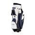 JuCad Style Cart Bag, weiss/blau