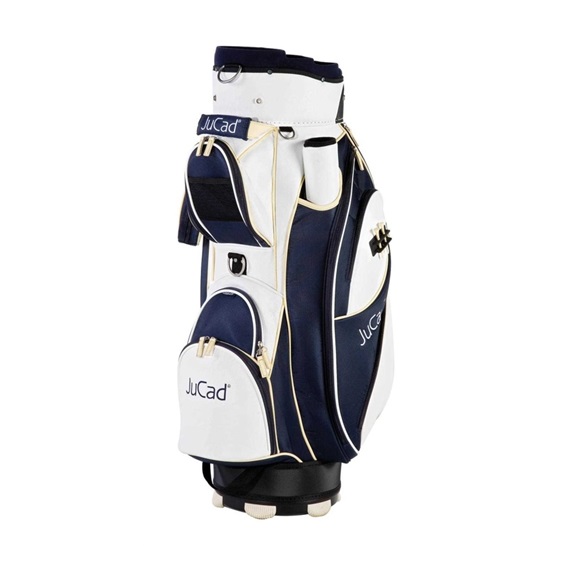JuCad Style Cart Bag, weiss/blau