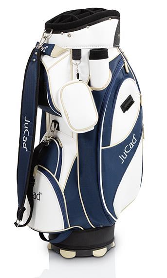 JuCad Style Cart Bag, weiss/blau