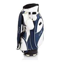 JuCad Style Cart Bag, weiss/blau