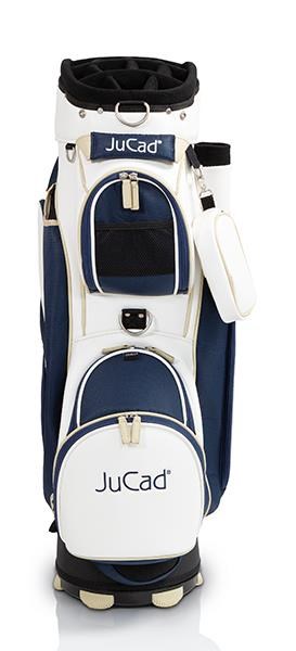 JuCad Style Cart Bag, weiss/blau