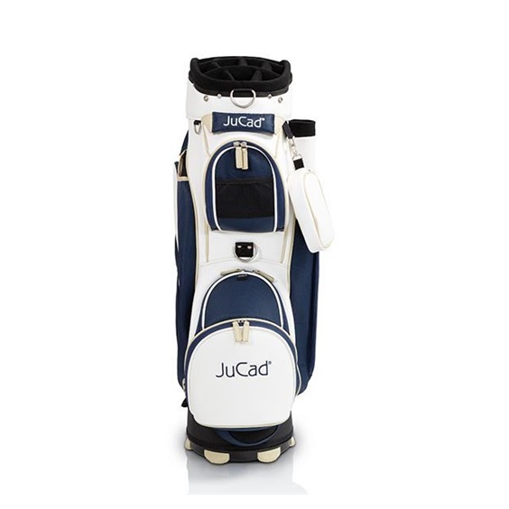JuCad Style Cart Bag, weiss/blau