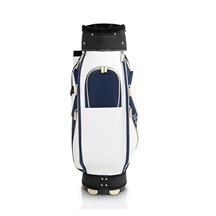 JuCad Style Cart Bag, weiss/blau