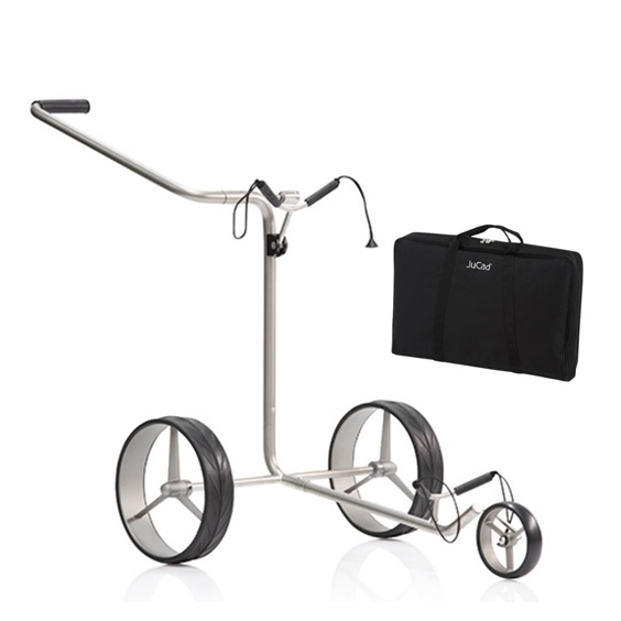 JuCad Titan 3-rädrig Manuell Golftrolley + Tragetasche