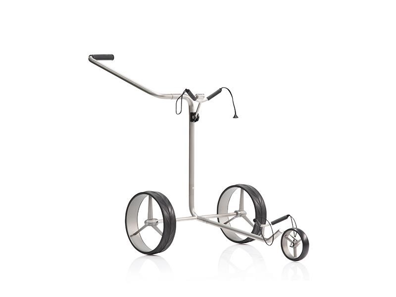 JuCad Titan 3-rädrig Manuell Golftrolley + Tragetasche