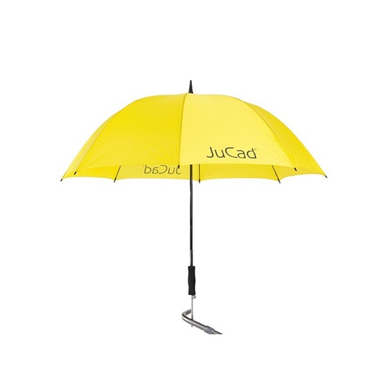 JuCad Teleskop-Golfschirm 68" mit Schirmstift, gelb