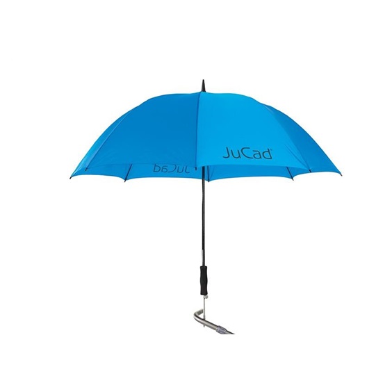 JuCad Teleskop-Golfschirm 68" mit Schirmstift, blau
