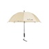 JuCad Teleskop-Golfschirm 68" mit Schirmstift, beige