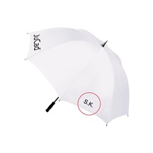 JuCad Teleskop-Golfschirm 68" mit Schirmstift, beige