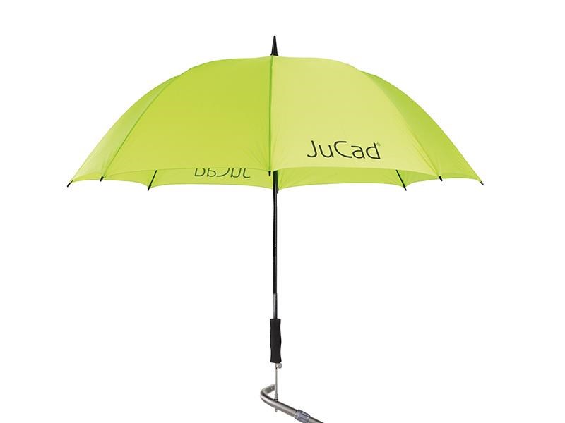JuCad Teleskop-Golfschirm 68" mit Schirmstift, grün