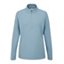 Ping Lyla half zip ribbed Damen Fleecejacke, blau