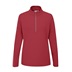 Ping Lyla half zip ribbed Damen Fleecejacke, rot
