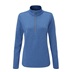 Ping Lyla half zip ribbed Damen Fleecejacke, dunkelblau