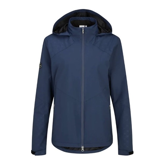 Ping Milli Hooded waterproof Damenjacke,dunkelblau