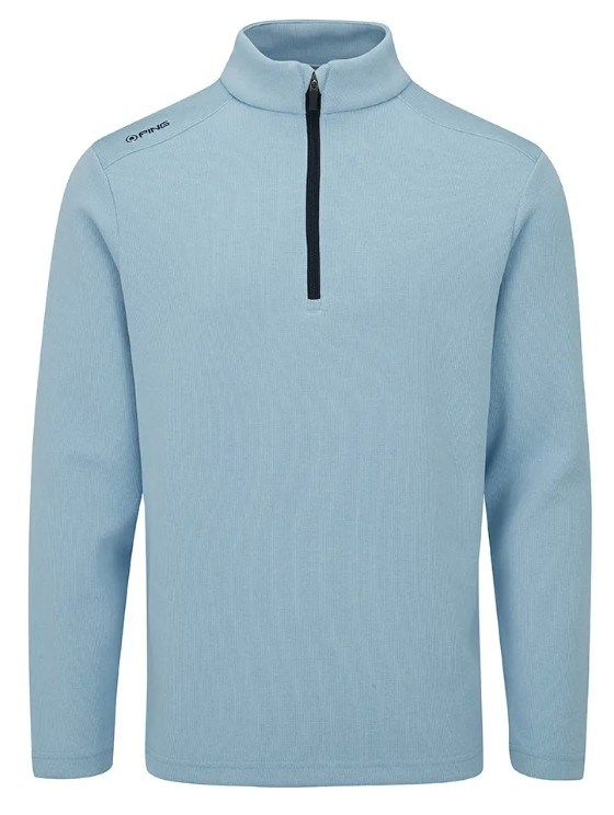 Ping Ramsey Herren Sweatshirt, sky blue marl