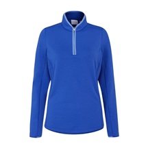 Ping Abigale Performance FleeceDamen Poloshirt, blau