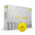 Wilson Duo Soft Golfbälle, gelb