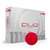 Wilson Duo Soft Golfbälle, rot