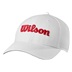 Wilson Tour Cap Schirmmütze, weiß/rot