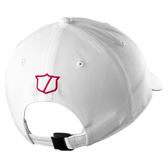 Wilson Tour Cap Schirmmütze, weiß/rot